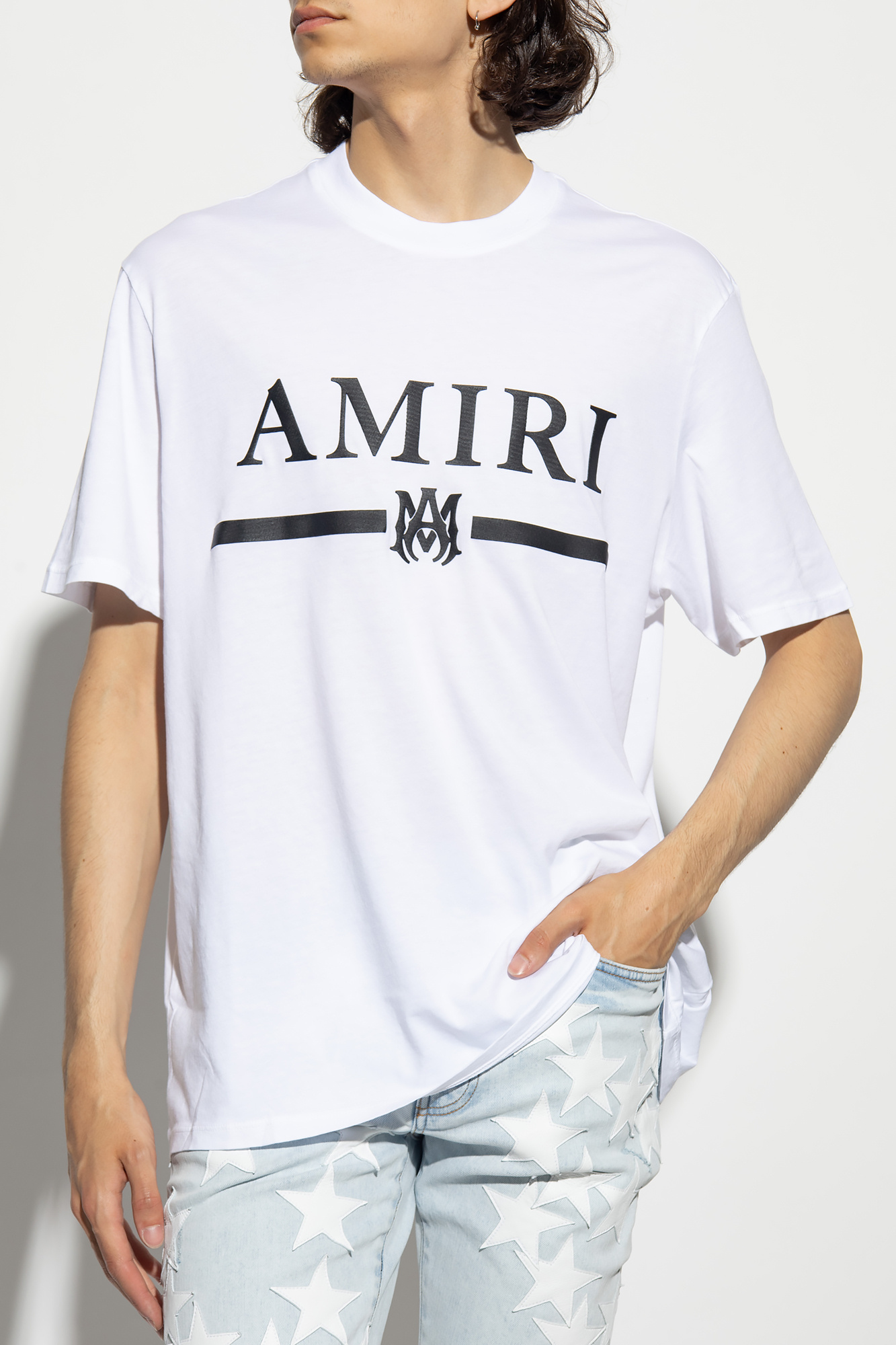 Amiri T-shirt with logo | Men's Clothing | Vitkac